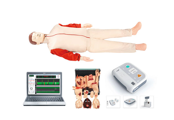 知能医学模型-高级心肺复苏模拟人（AED除颤模拟人、创伤模拟人） BIX/BLS950